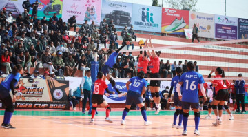 टाइगर कप भलिबलः ट्राभल इन्क्वारी, थाइल्यान्डमाथि पुलिसको जित 