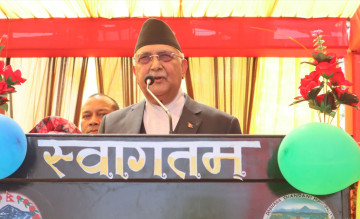 राष्ट्रिय हितका लागि सबै दल एक ठाउँमा हुनुपर्छ : अध्यक्ष ओली