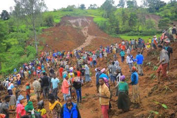 इथियोपियामा भीषण वर्षापछि पहिरोमा परी हालसम्म कम्तिमा २२९ जनाको मृत्यु