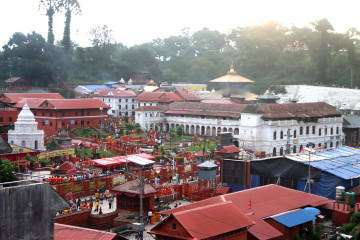 साउनको तेस्रो सोमबार यस्तो देखियो पशुपतिनाथ (तस्वीरहरू)