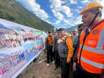 जाजरकोटमा भूकम्प पुनःनिर्माण फोटो प्रदर्शनी