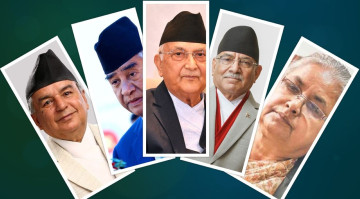 राष्ट्रपतिको सहजीकरणमा प्रधानमन्त्री कार्की, देउवा, ओली र प्रचण्डबीच पहिलोपटक छलफल