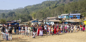 पाँचथरको एउटा विद्यालय, जहाँ विद्यार्थीले लगाउँछन् सांस्कृतिक पोशाक 