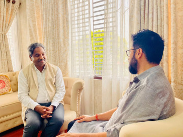 रविजीले मधेशलाई सरकारले प्राथमिकतामा राखेको जानकारी गराउँदा हर्षित भएँ : प्रभु साह