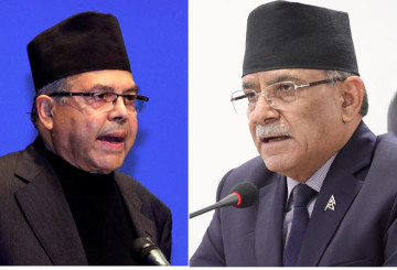 पार्टी एकताको दुई दिनपछि प्रचण्ड र खनालबीच भेटवार्ता