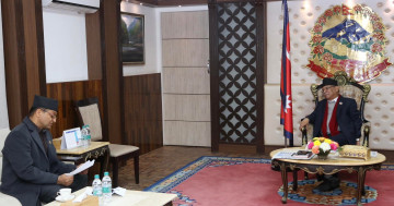 प्रधानमन्त्री र राष्ट्रियसभाका अध्यक्षबीच भेट, के भयो कुरा ?