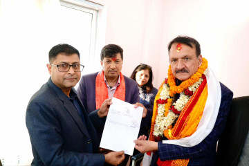 नुवाकोट १ बाट कांग्रेस नेता प्रकाशशरण महतकाे उम्मेदवारी