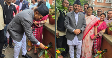 शपथ लिन घरबाट शीतलनिवासतर्फ लागे प्रकाशमान सिंह 