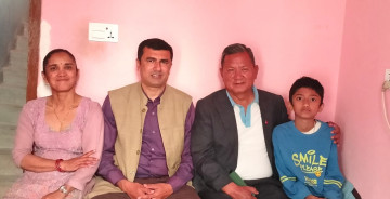 नेकपा एस तनहुँ अध्यक्षको घरमा पृथ्वीसुब्बा, भोलि एमाले फर्काउने तयारी
