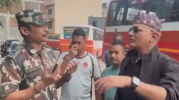 सेनाका अधिकृतलाई हप्कीदप्की गरेको घटनामा राजु पाण्डेले दिए प्रस्टीकरण