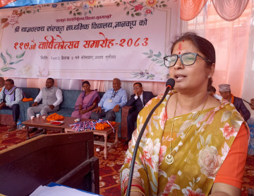 शिक्षालाई समयानुकूल, व्यावहारिक र प्रविधिमैत्री बनाउनुपर्छ : मन्त्री रानी शर्मा तिवारी