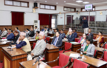 राष्ट्रियसभा बैठक : भ्रष्टाचार नियन्त्रणदेखि मल, बिउको व्यवस्था गर्न माग