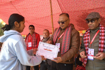 अन्नपूर्ण क्लबको फुटबल प्रशिक्षण कार्यक्रम सम्पन्न