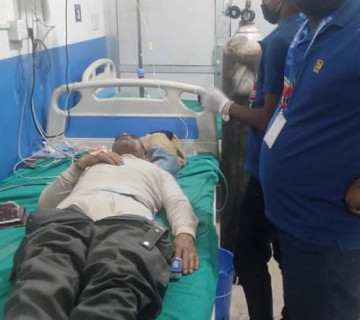 योगेश भट्टराई सवार गाडीले ठक्करबाट एक घाइते, थप उपचारका लागि काठमाडौं रेफर