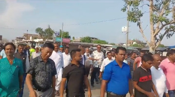 दुई पक्षको सहमतिपछि मलंगवामा निकालियो सद्भाव र्‍याली
