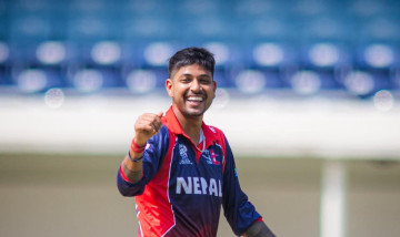 सन्दीपले लिज रेड लायन्सबाट ईयू टी– २० बेल्जियम  खेल्ने