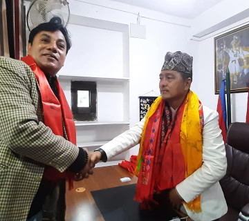 पप गायक सञ्जय श्रेष्ठ राप्रपामा प्रवेश