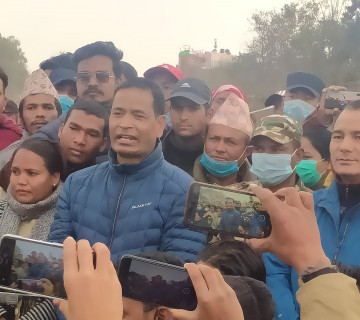 आमहडतालको समर्थनमा सडकमा निस्किए कर्णाली र सुदूरपश्चिमका मुख्यमन्त्री 