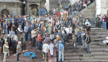 वरिष्ठ क्याप्टेन सेढाईंको अन्येष्टि