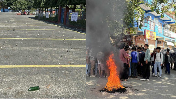 एमाले महासचिव पोखरेल र महेश बस्नेतलाई सिमरा ओर्लिन नदिन जेन–जी र दलका कार्यकर्ताले विमानस्थल कब्जा गर्न खोजेपछि‍‍...