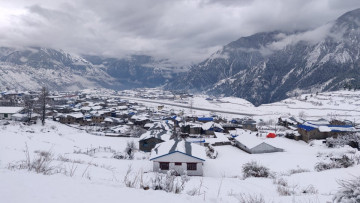 हुम्लामा हिमपात, जनजीवन प्रभावित