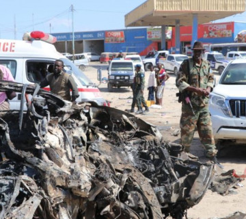 सोमालियामा कार बम विस्फोट, पाँच सैनिकसहित कम्तीमा १० जनाको मृत्यु