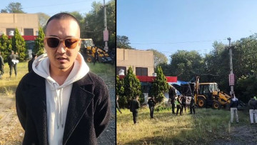 दीपक खड्काले ओगटेको स्काउटको जग्गामा महानगरको डोजर, लाइभ गर्न पुगे बालेननिकट सुदन गुरुङ 