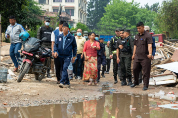 सुकुम्बासी बस्ती खाली गराइएको ठाउँको संरक्षणको काम थाल्न कार्यवाहक मेयर डंगोलको निर्देशन