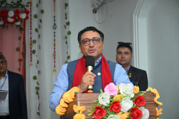 नेपालमा ढुक्कसँग लगानी गर्न प्रवासी नेपालीलाई अर्थमन्त्री डा. स्वर्णिम वाग्लेको आग्रह