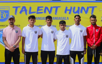 धनगढी एफसीको ट्यालेन्ट हन्टबाट चार खेलाडी छनोट