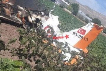 टर्कीमा सैन्य विमान दुर्घटना : दुई जनाको मृत्यु