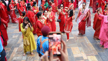 ​​​​​​​१४ तस्वीरमा हेर्नुहोस्, पशुपतिनाथ मन्दिरको माहौल