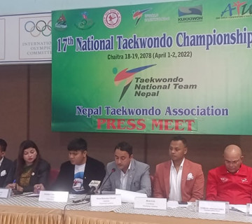 राष्ट्रिय तेक्वान्दो च्याम्पियनसिप चैत १८ र १९ मा हुने 