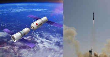 चीनद्वारा अन्तरिक्ष स्टेसनमा नयाँ मिसनको सफल प्रक्षेपण