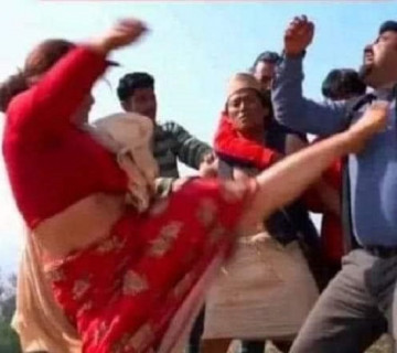 टेलिसिरियल 'उकुसमुकुस'को तस्वीर मतदानस्थल झडपको भन्दै यसरी भयो भाइरल