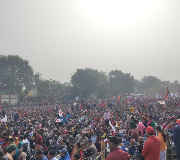 सुरु भयो एमालेको १०औँ महाधिवेशन, नारायणी किनारबाट LIVE