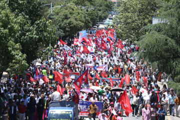 यस्तो देखियो एमालेको गणतन्त्र उत्सव (तस्वीरहरू)