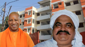 आदित्यनाथले गुण्डा नाइकेबाट जफत गरेको जमिनमा घर बनाए, गरिबलाई हस्तान्तरण गरे