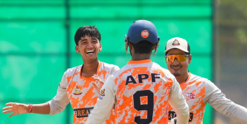 युवराज र सन्दीपको उत्कृष्ट प्रदर्शनमा एपीएफ विजयी