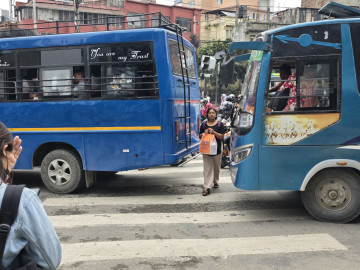 जेब्राक्रसिङमा समेत जोखिममा छ पैदलयात्रीको ज्यान (फोटो फिचर)