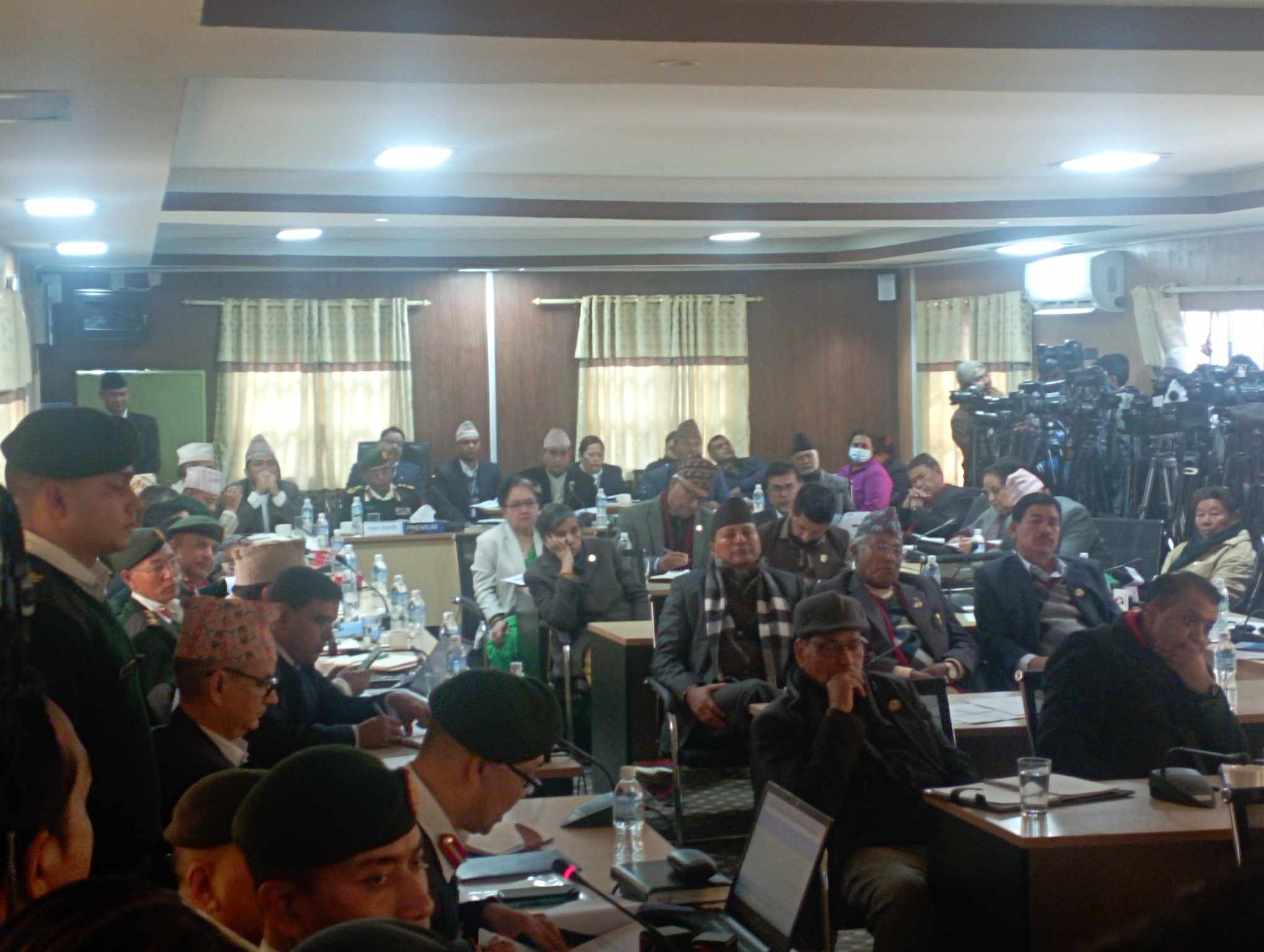 राज्यव्यवस्था समितिमा प्रधानसेनापति शर्मा