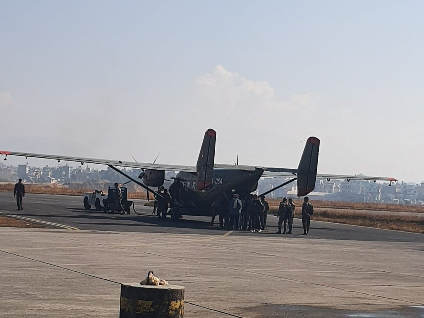 सेनाकाे जहाजमा गाउँ लगियाे सुजन र वीरेन्द्रकाे शव