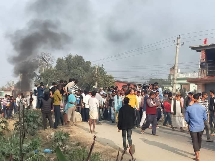 प्रदर्शनकारीको मृत्युपछि सर्लाहीको बरहथवामा कर्फ्यु जारी