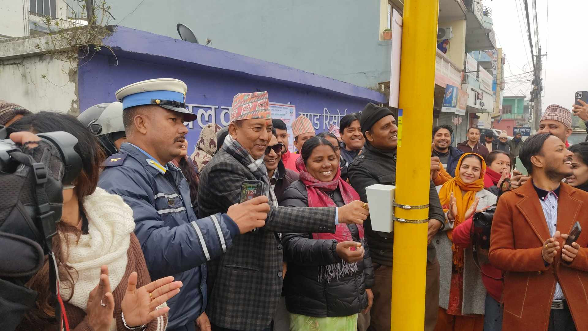 तिलोत्तमाले सुरु गर्‍यो अन डिमान्ड पेलिक्यान क्रसिङ सिस्टम 