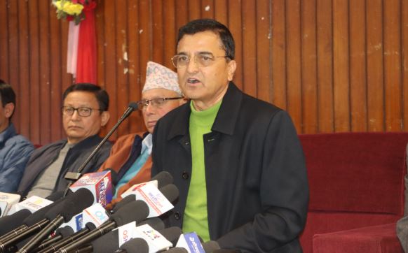 पाथीभरामा केबुलकारको पक्षमा योगेश भट्टराई, रोजगारीमा स्थानीयलाई प्राथमिकता दिनुपर्ने माग