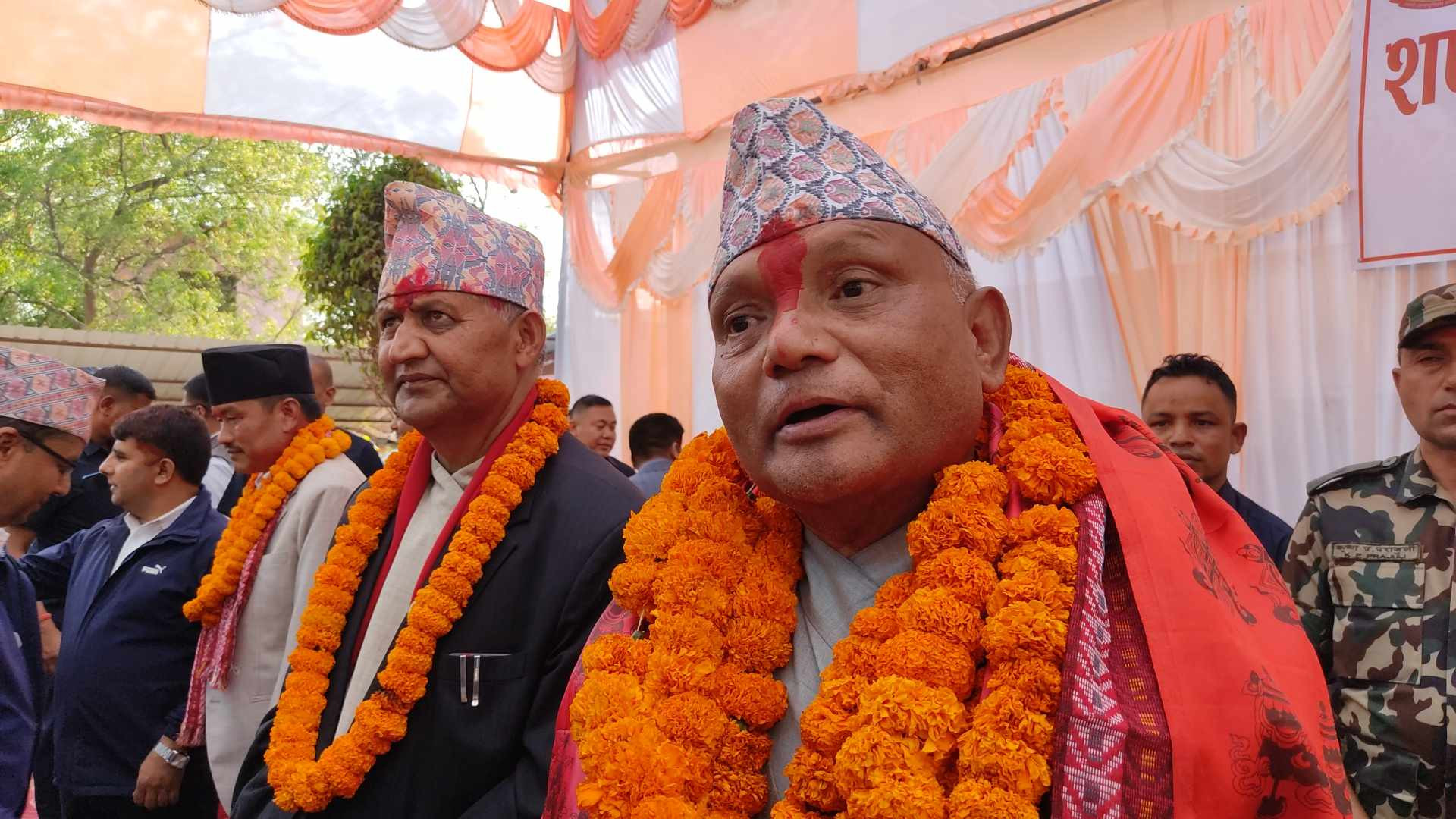 लुम्बिनीमा जम्बाे मन्त्रिपरिषद् बन्ने मुख्यमन्त्री महराकाे संकेत