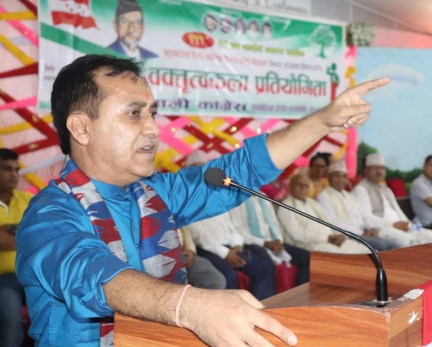 बुटवल–नारायणगढ सडकखण्डमा यात्रा गर्न प्रधानमन्त्रीलाई विश्वप्रकाश शर्माको आग्रह