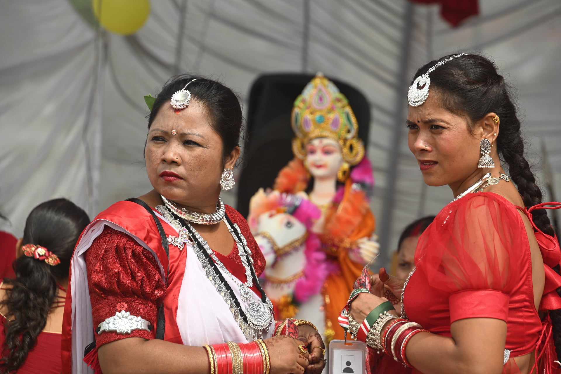 काठमाडाैंमा यसरी मनाइयाे जितिया (तस्वीरहरू)