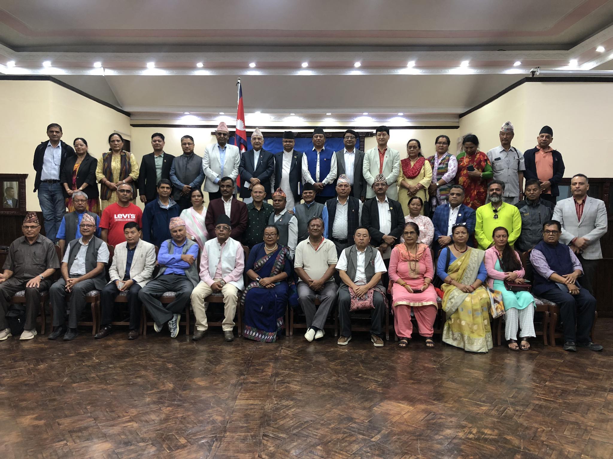 बालुवाटारमा कार्यकर्तालाई ओलीको चेतावनी, 'विधान महाधिवेशनले एकताको सन्देश दिन्छ, अन्यथा गरे हिसाब गरिन्छ' 