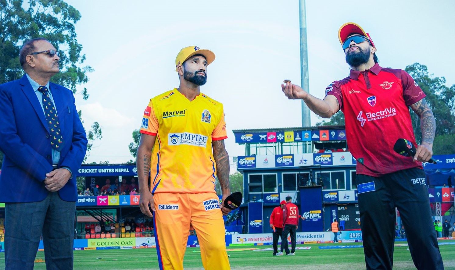 सुदूरपश्चिम रोयल्सविरुद्ध पोखरा एभेन्जर्सले पहिले बलिङ गर्ने